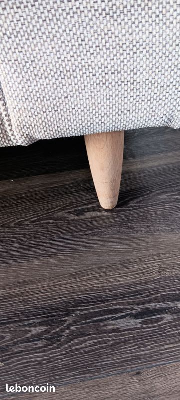 Canapé 3 places BoConcept - Modèle INDIVI (Tissu Mojave Beige / Pieds Chêne) (image 4)