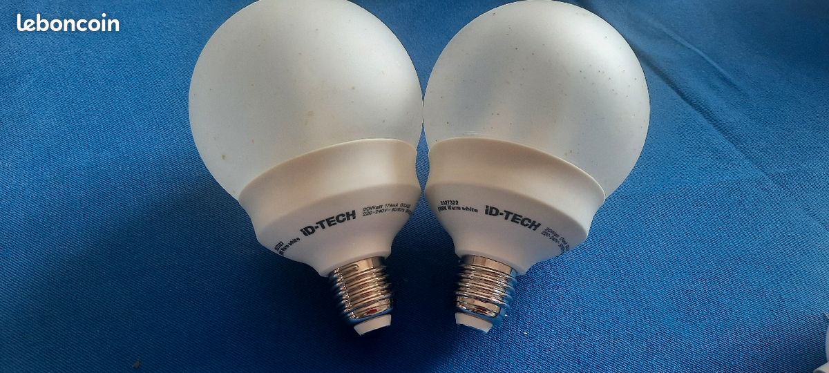 Lot 5 ampoules boules économie d'energie (image 2)