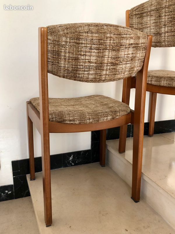 Chaises Vintage Années 80 (6 disponibles) (image 3)