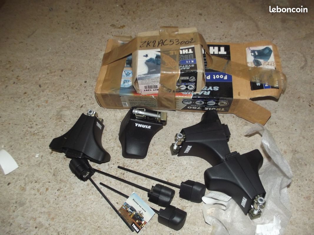 Kit THULE 750 fixations rapid barre de toit suzuki et autres (image 1)