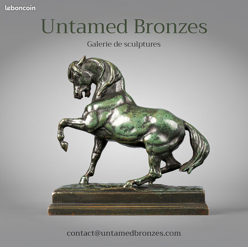 Statue équestre Du Colleone D'après Verrocchio, Bronze