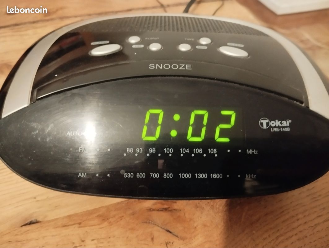 Réveil électronique, radio FM, double réveil radio, réveil numérique