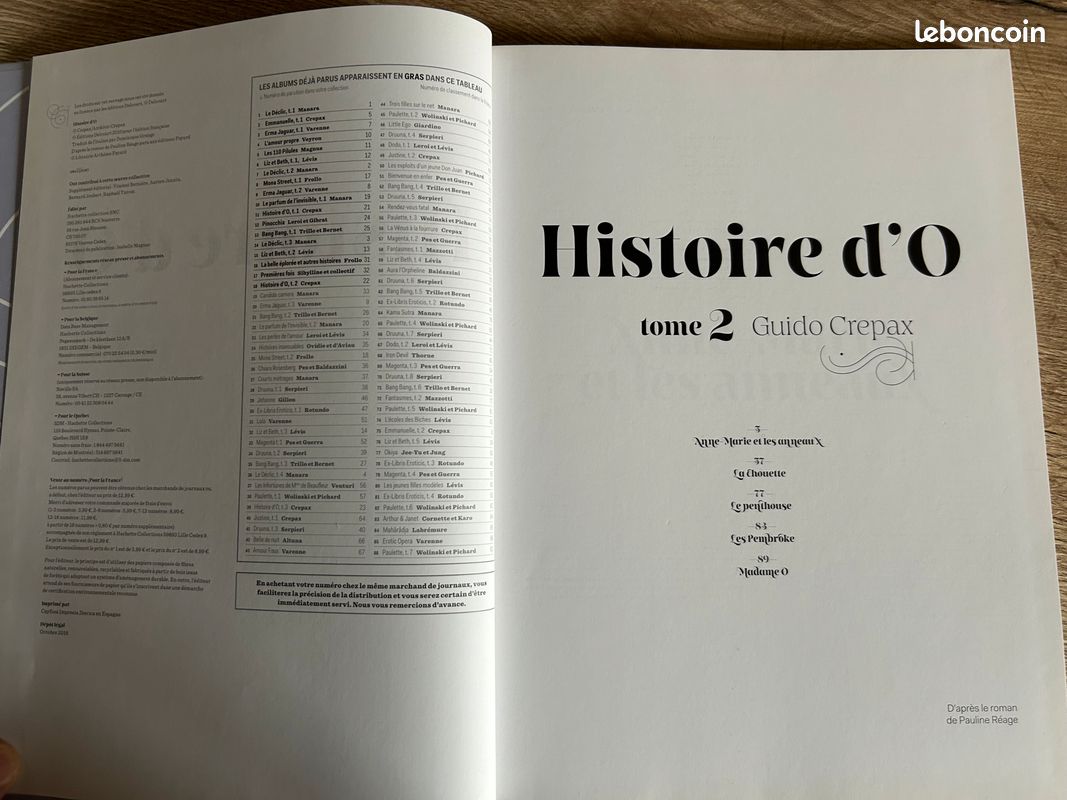 Les grands Classiques de la Bande Dessinée érotique - Histoire d'O - Tome 2 (image 6)