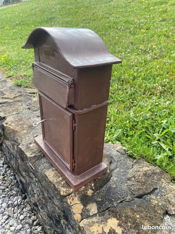 Boîte à Clés Rétro Style Industriel Palazzo INT – Marron, 82x60x24 Cm – Neuf
