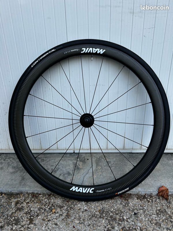 Paire de roues velo route mavic cosmic s 40 patins Équipements vélos