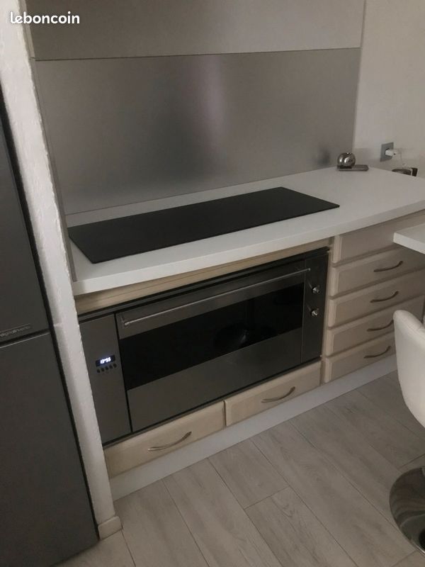 Cuisine caisson et porte chene massif (image 1)