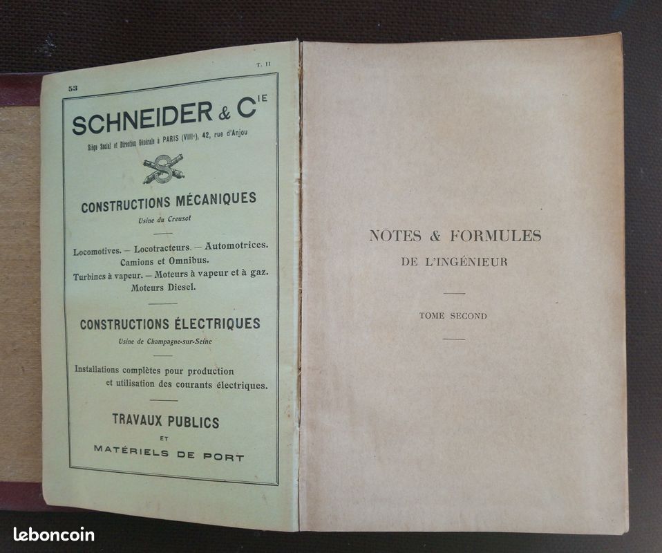 Notes & formules de l'ingénieur Tome II DELAHARPE (image 2)