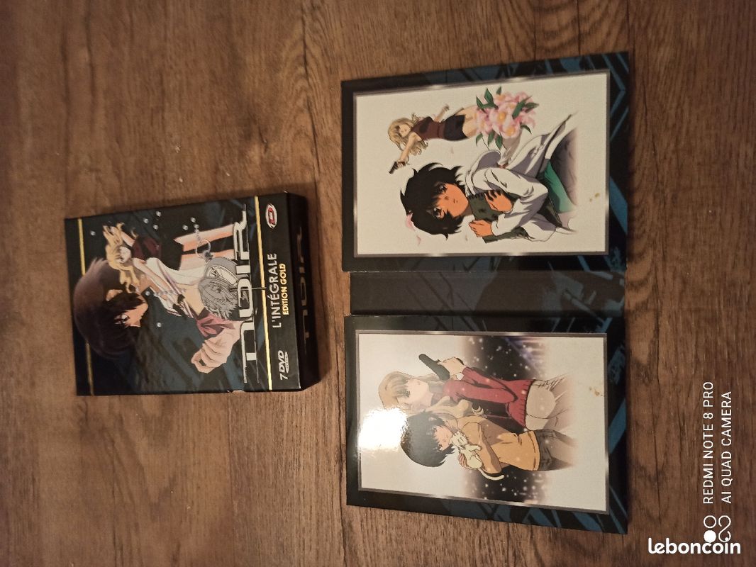 Coffret dvd manga Noir edition gold (image 3)