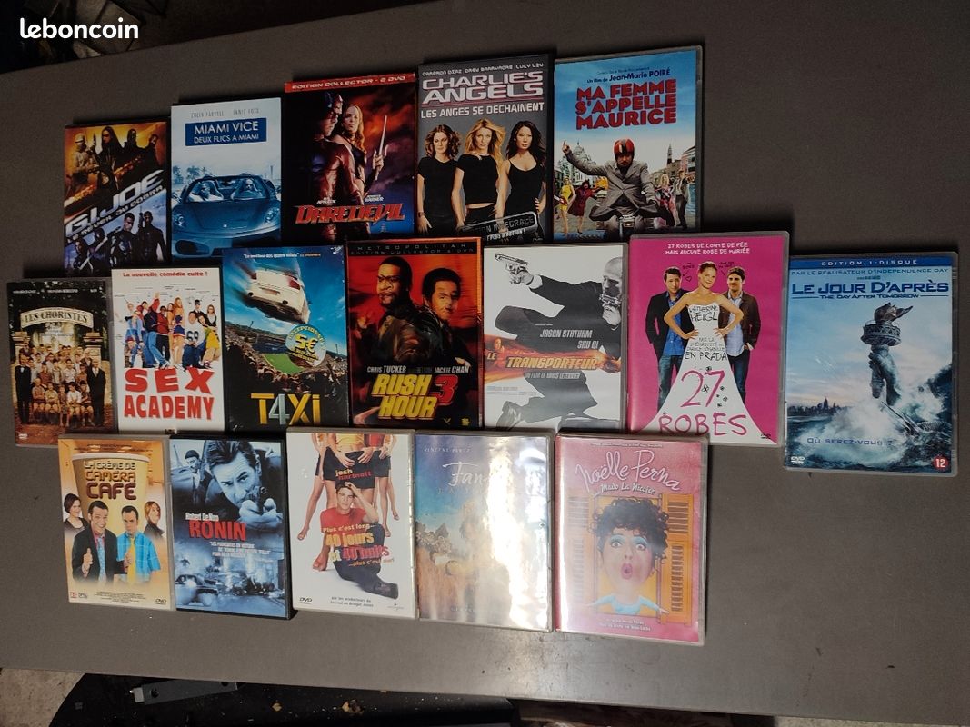 Lot de 29 DVD pour tous les gouts (image 1)