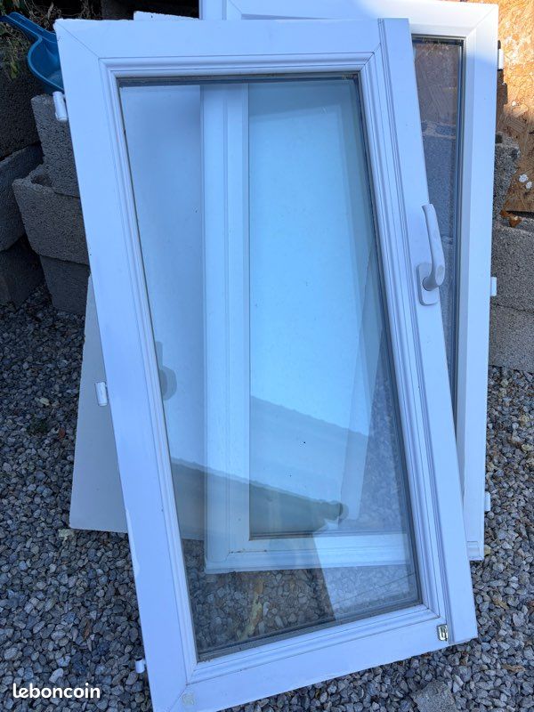 Lot de 4 fenêtres PVC double vitrage – Très bon état (image 3)