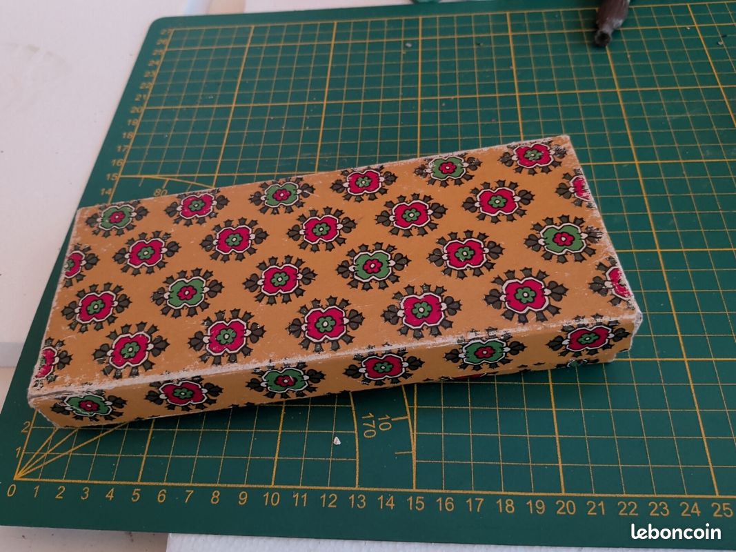 Coffret de 6 couteaux office Roger Orfèvre - Olivier - Couteau R