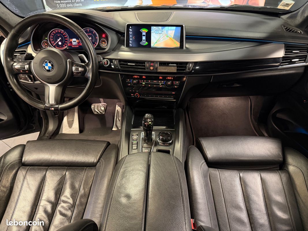Bmw x6 4.0 d 315 m-sport xdrive bva / suivi complet bmw / attelage electrique / harman kardon (image 3)