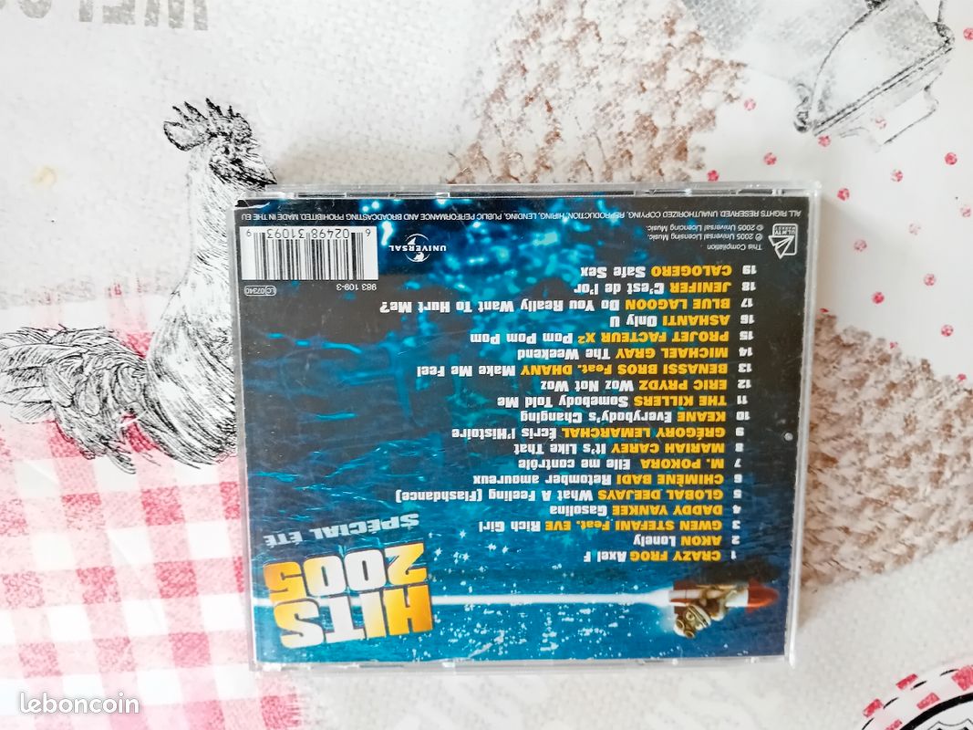 Cd Hits 2005 spécial été (image 1)