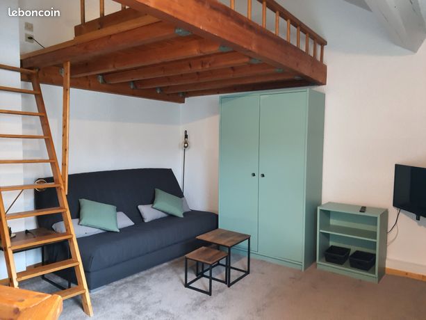 Loue T1 loft 35 m2 + mezzanine