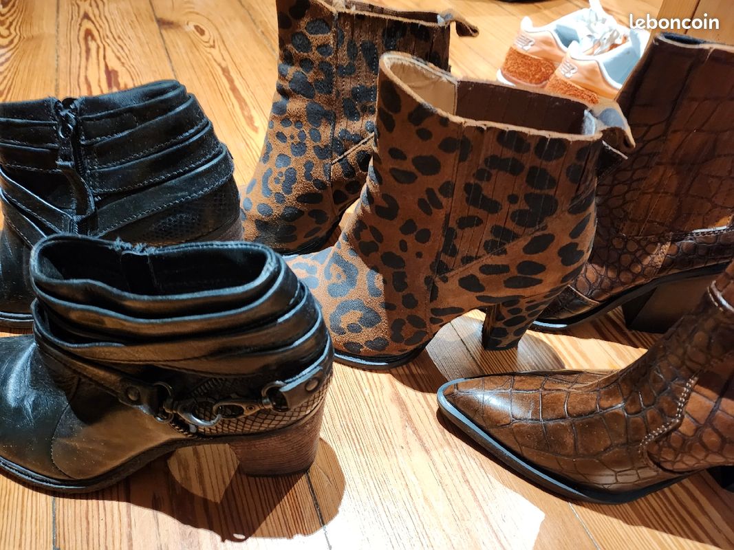Lot bottines femmes (image 8)