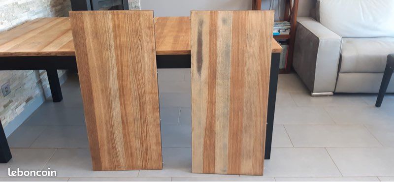Table Ikea à rallonge L 175 + 45 x2 (Larg 95) (image 1)