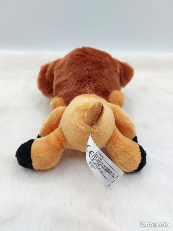 Petit Sac Peluche Bambi - Tout Doux - Neuf - Parfait Pour Enfant Ou Collection