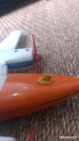 ANCIEN JOUET AVION Mont-Blanc Vickers Viscount n°580 en boite boxed