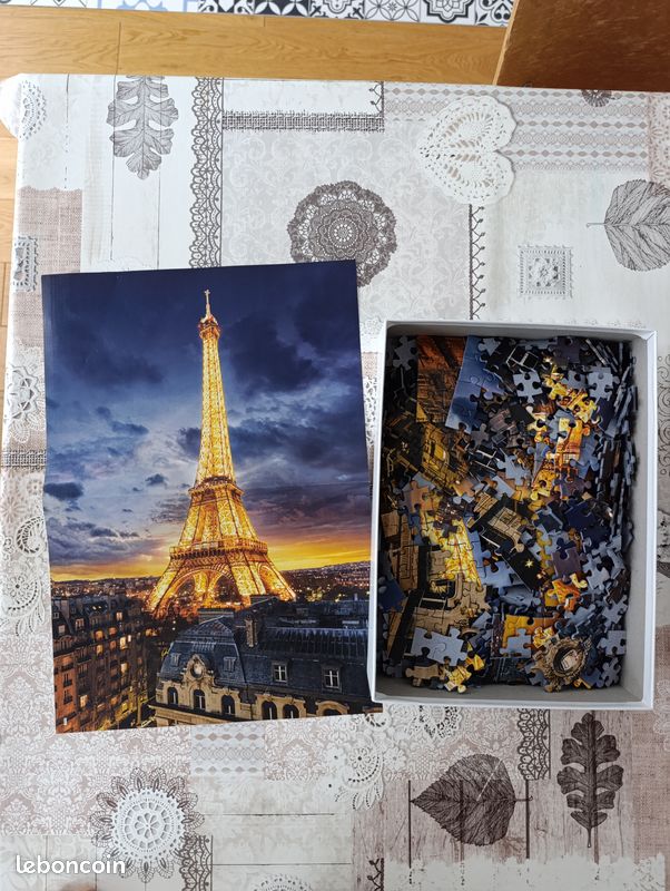 Puzzle 1000 pièces Tour Eiffel (image 1)