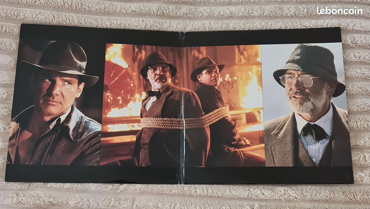 Indiana John and the Last Crusade (Laserdisc 1989) – 2 Laserdisc 