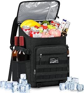 Sac à Dos Glacière Isotherme Sac De Courses Sac Réfrigérant De 26L