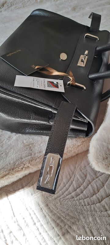 Sac à main Mac Douglas neuf, modèle Pyla-Buni XS, coloris noir (image 10)