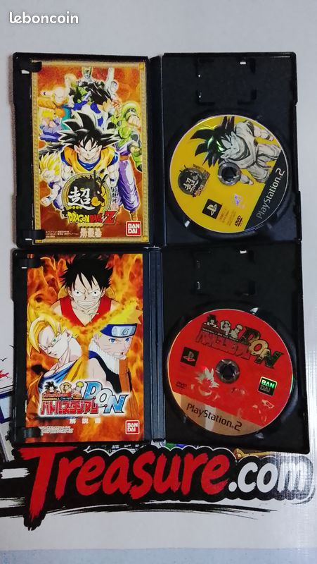 Lot 4 Jeux PS2 JAP Dragon Ball Z Sparking 1 & NEO + Battle Stadium D.O.N (image 4)