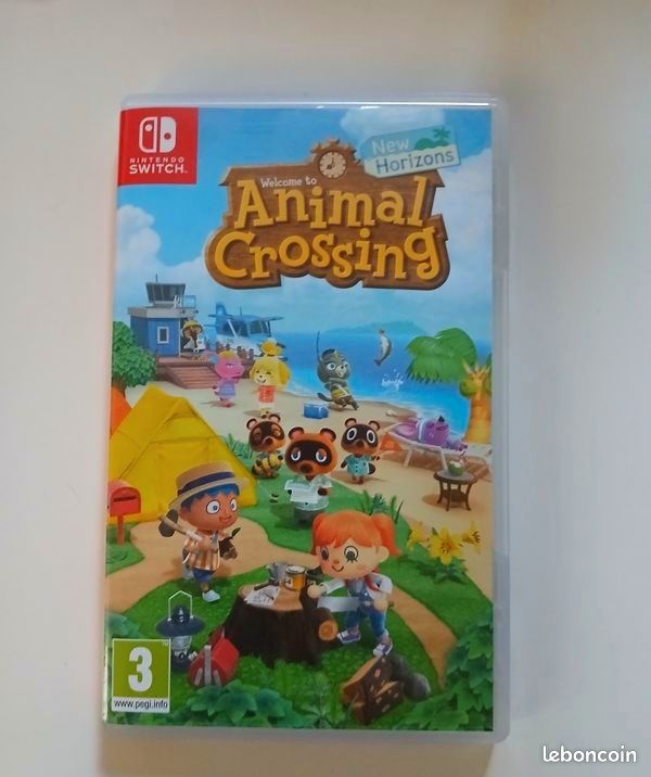 Animal Crossing New Horizons – Nintendo Switch – Cartouche Seule (sans Notice, Occasion)