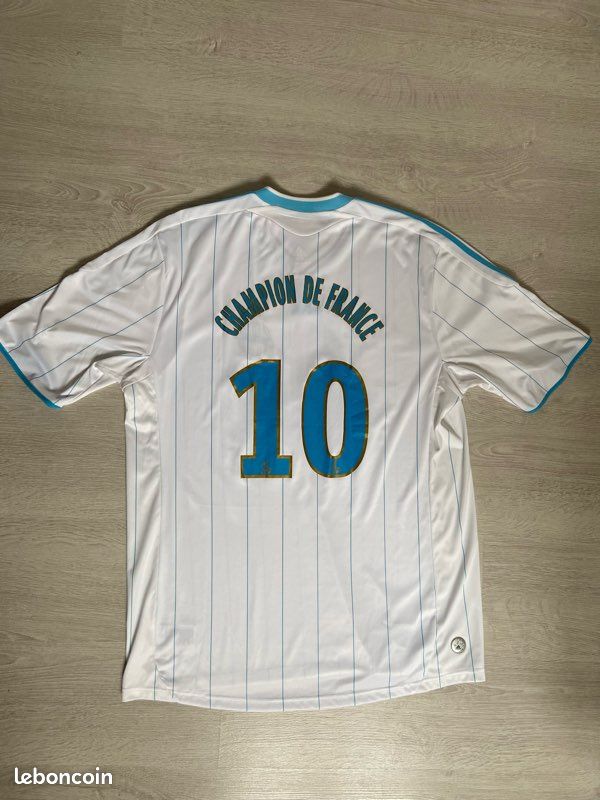 Rare Maillot OM 2009/2010 floqué Vêtements