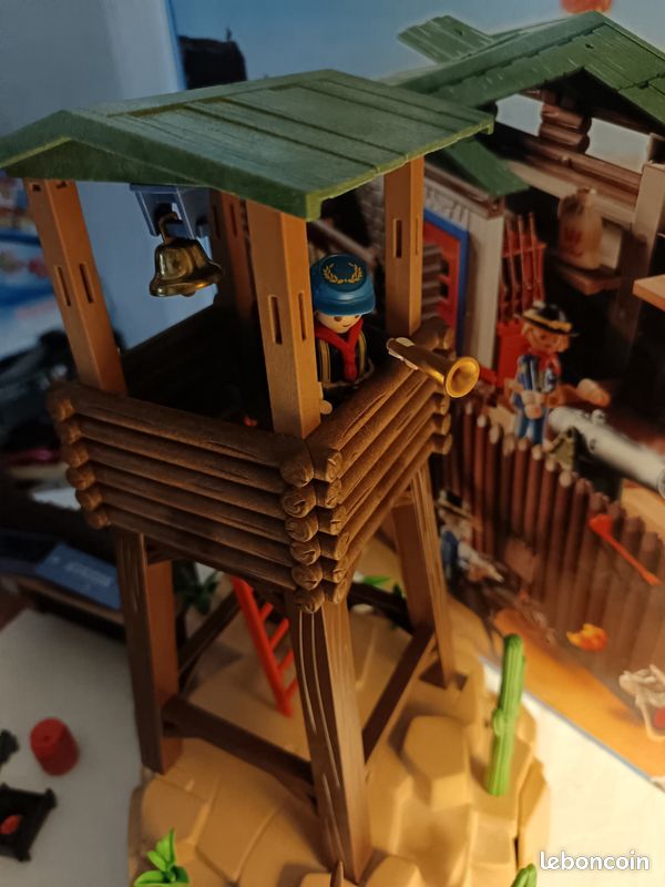 5245 Playmobil Fort Brave nordiste western complet Jeux Jouets