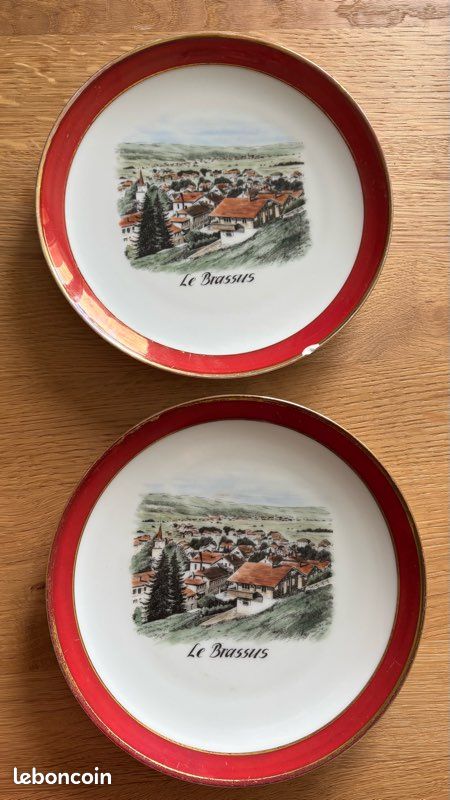 Assiettes Le Brassus (Suisse) (image 1)