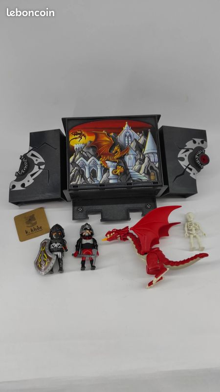 Playmobil - Chevaliers et dragon transportable (image 4)