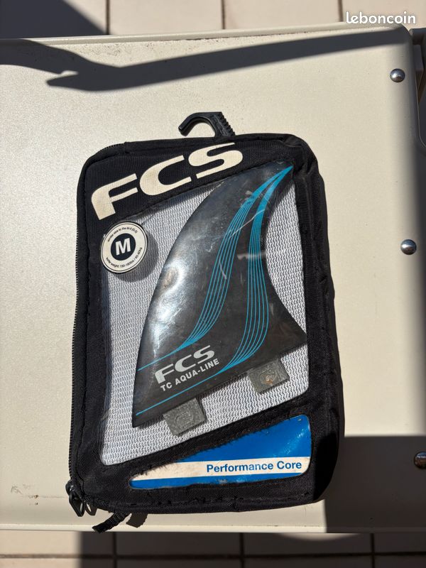 FCS TC Aqua-Line Performance Core 5-Fin Set – Medium (M) - Sport