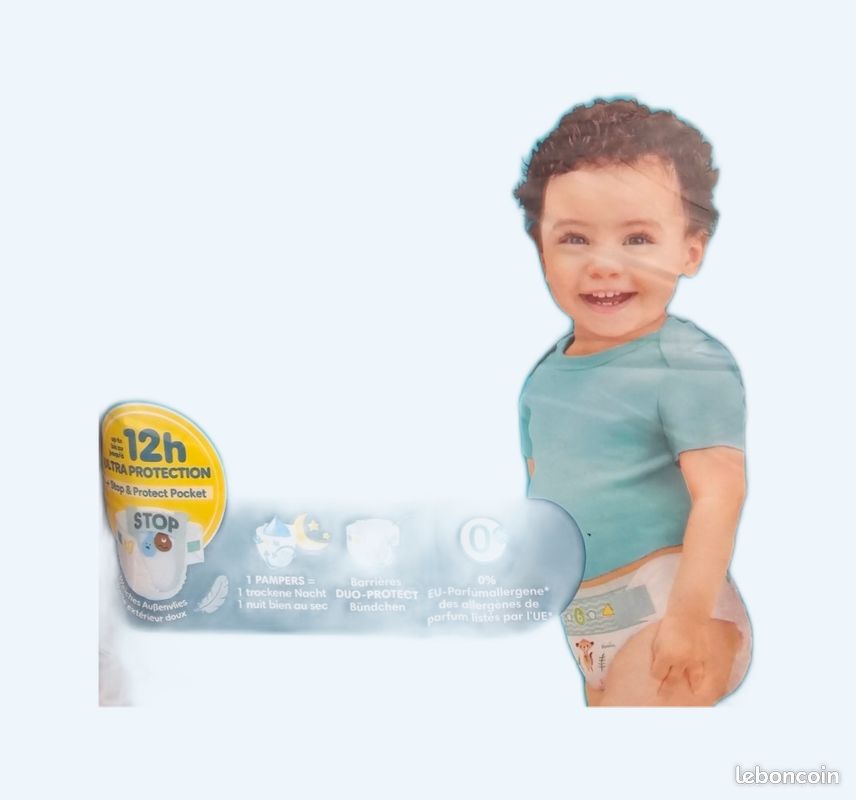 Couches pampers (image 1)
