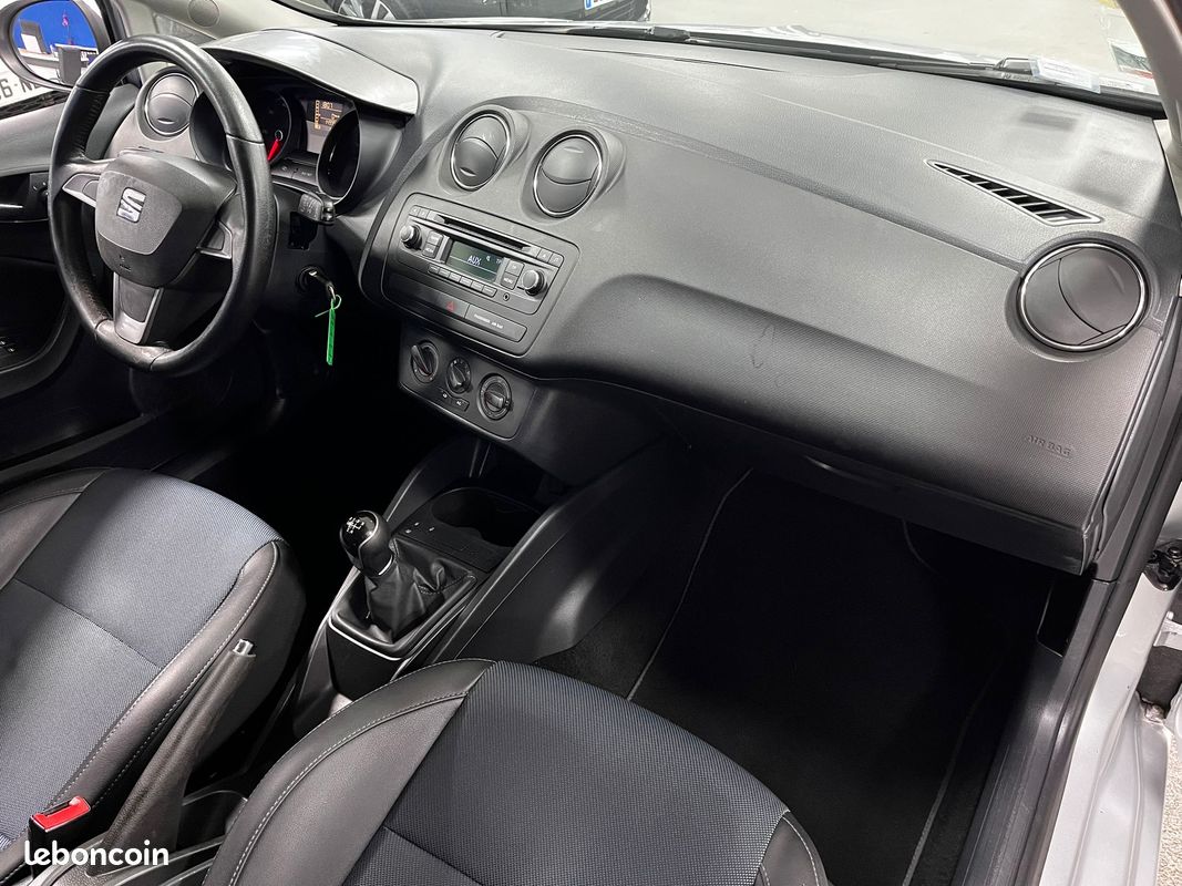 Seat ibiza 1.6l tdi 105cv cr i tech plus an04/2014 entretien a jour garantie 1an (image 3)