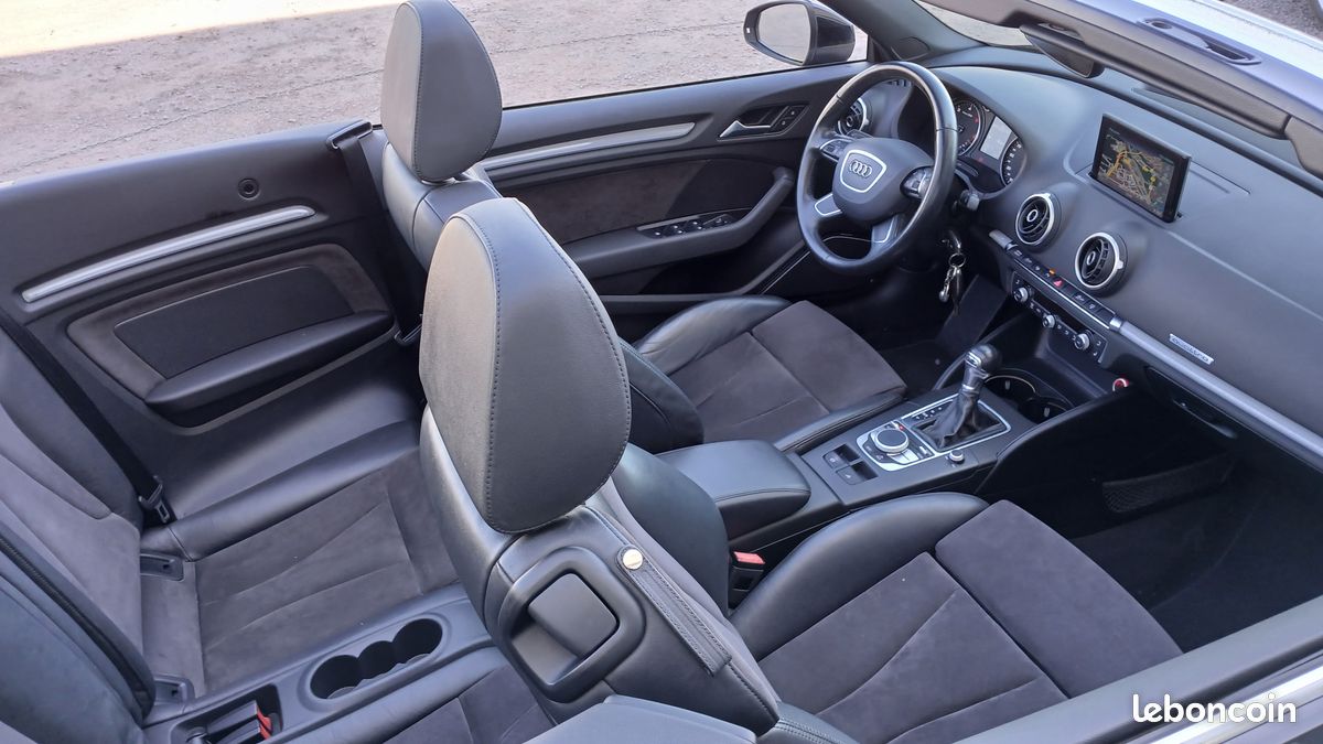 Audi A3 Cabriolet 2.0 TDI S-Line 184ch Quattro (image 4)