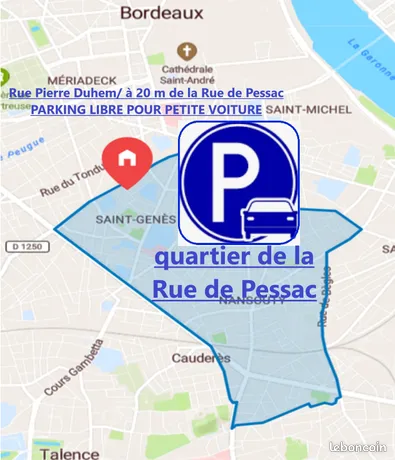 Annonce location Parking bordeaux