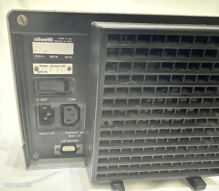 Unité d'extension Olivetti M24SP - Vintage 1985 - Rare avec Disque Dur (image 6)