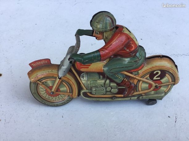 Ancien Jouet Moto Technofix Numéro 2 – Vintage Collection