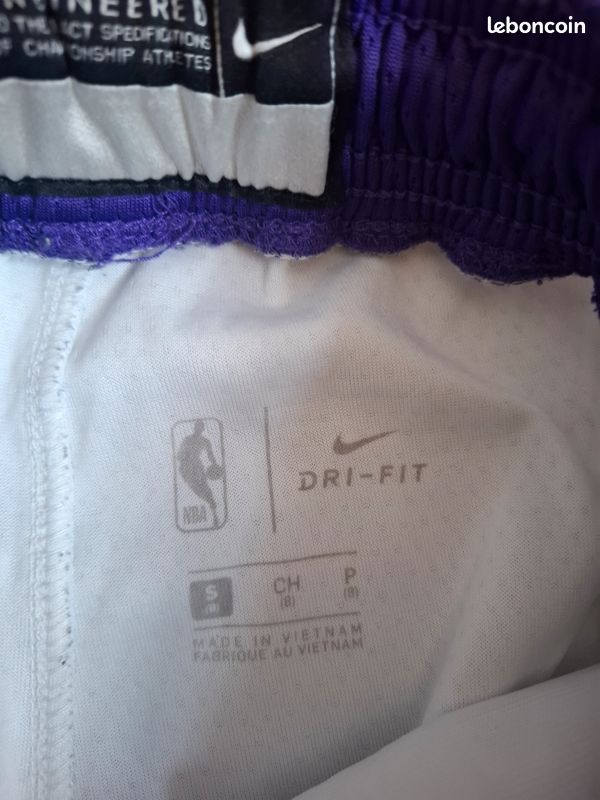 Short basket Lakers taille 12 ans (image 6)