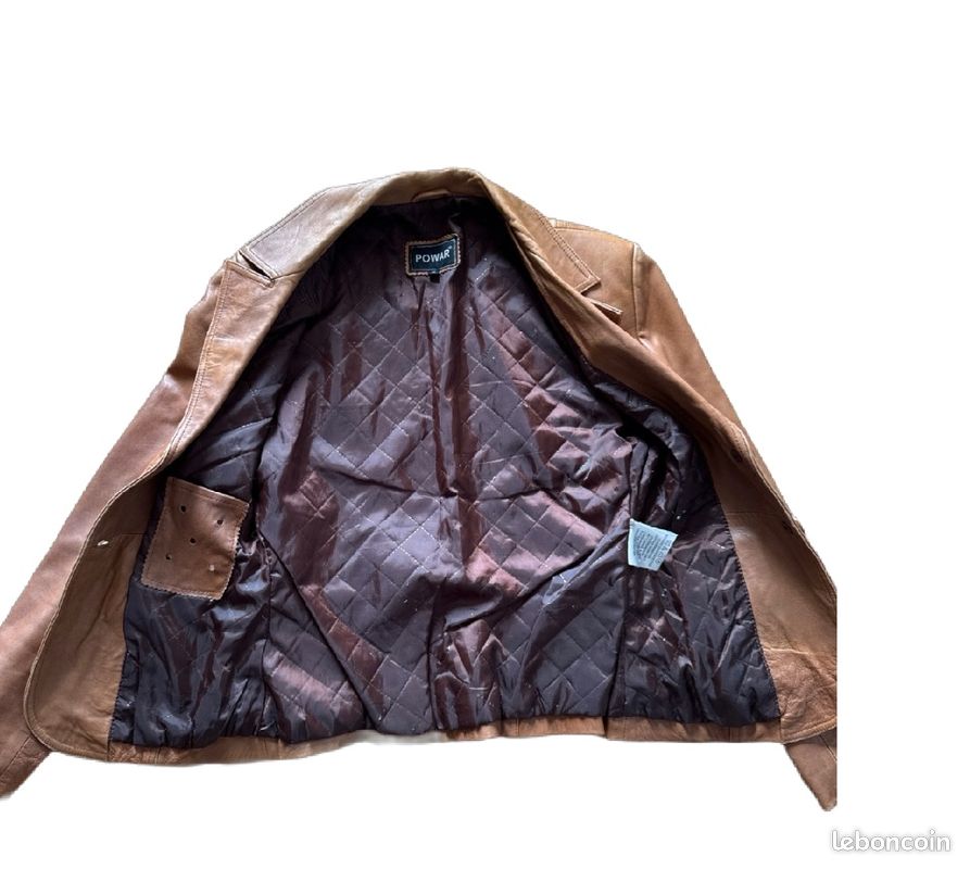 Veste en cuir femme (image 3)