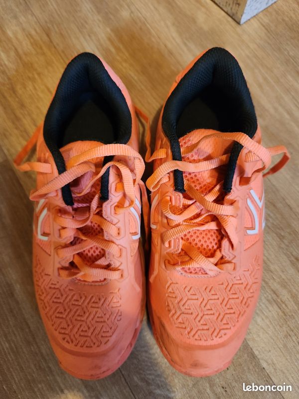 Chaussure Tennis Decathlon ARTENGO 34 orange corail Chaussures