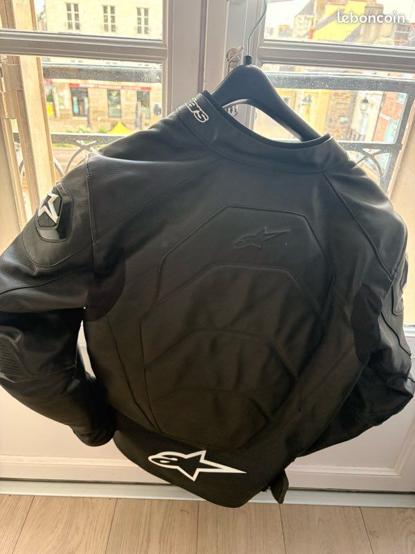 Blouson cuir Alpinestars moto (image 2)