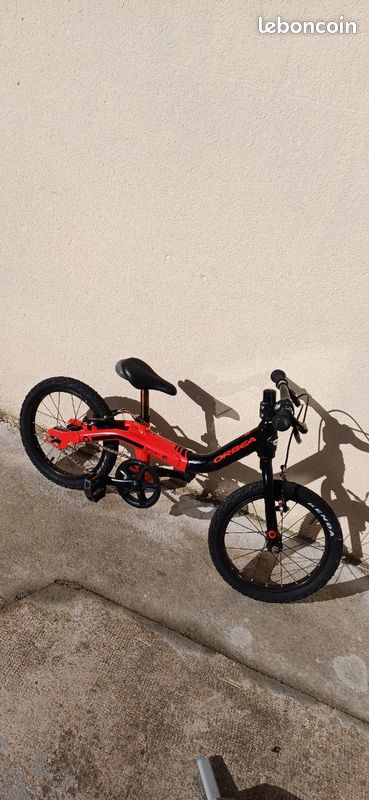 Vélo enfant ORBÉA 16 pouces évolutif (2 à ans) RÉVISÉ chez un