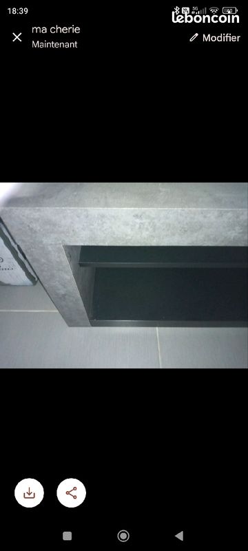 Table basse et meuble tv (image 2)