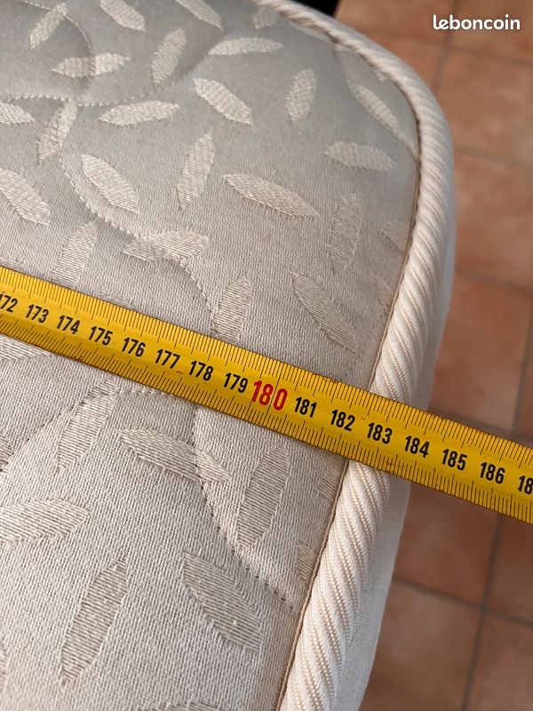 Sommier tapissier à lattes + matelas (2 places) (image 13)