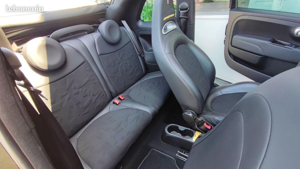 Abarth 500C 1.4 TURBO T-JET 165 CH 595 SCORPIONEORO*1ER MAIN*EDITION 2000 EXEMPLAIRES (image 27)