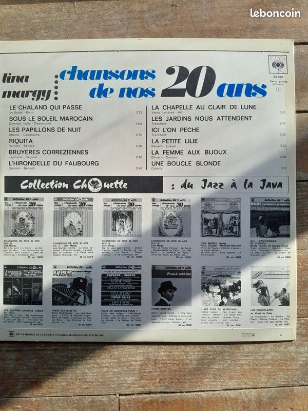 Vinyle 33 trs dimanche au cabanon (image 3)