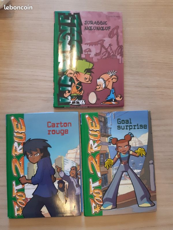 Livres foot 2 rue, kid paddle 8 -12 ans (image 1)