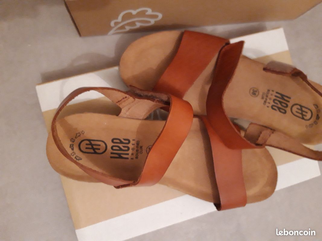 Chaussures d ete tout cuir p 38 (image 1)